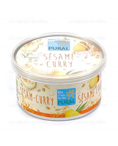 PATE VEGETAL CURRY-SESAME 125G