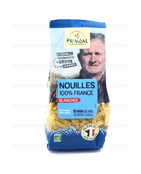 NOUILLES 100% FRANCE BLANCHES 500 G