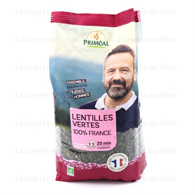 LENTILLES VERTES FRANCE 1 KG