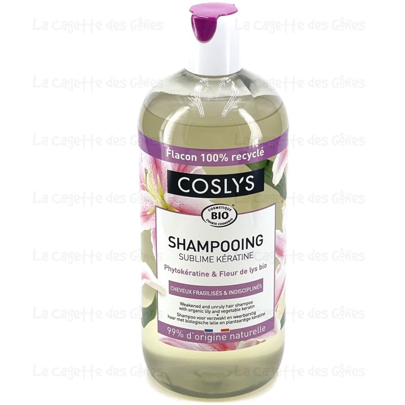 SHAMPOOING SUBLIME KERATINE CHEVEUX FRAGILISES ET INDISCIPLI