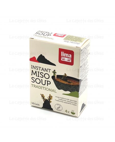 SOUPE MISO INSTANT 4X10G