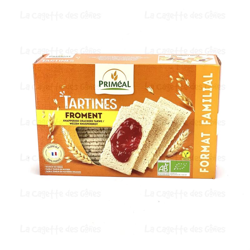 TARTINES CRAQUANTES FROMENT  250 G