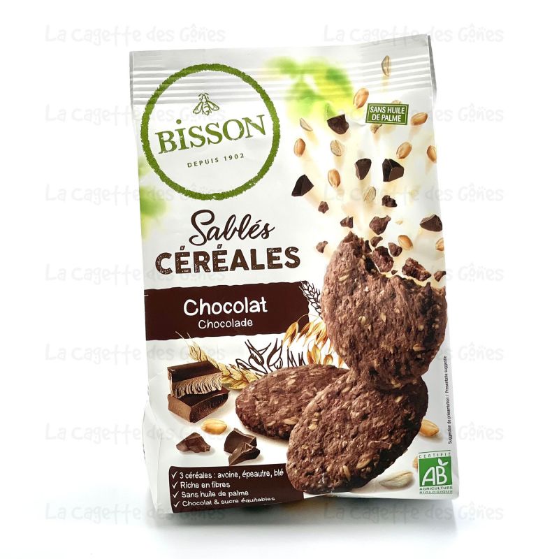 SABLES CEREALES CHOCOLAT