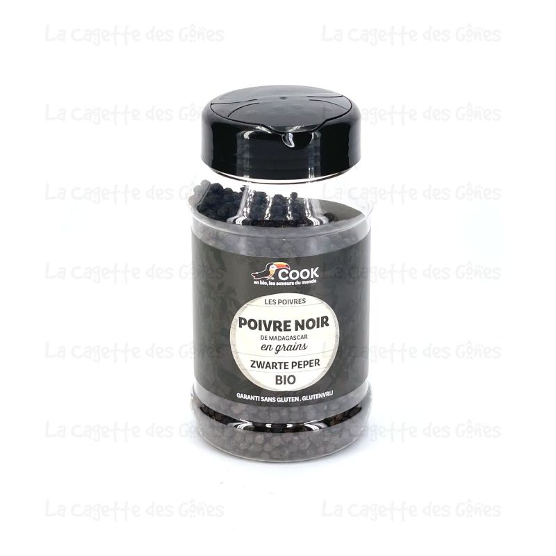 POIVRE NOIR EN GRAINS GRAND PET 200G