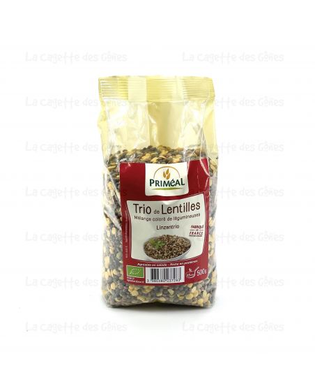 TRIO DE LENTILLES 500 G