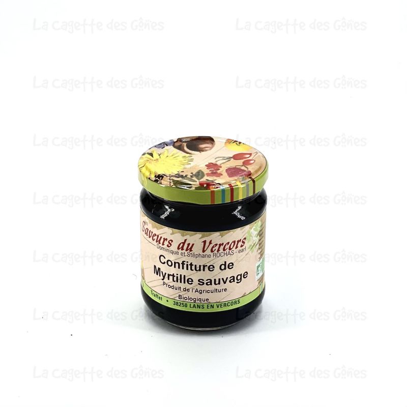 CONFITURE DE MYRTILLE 220G