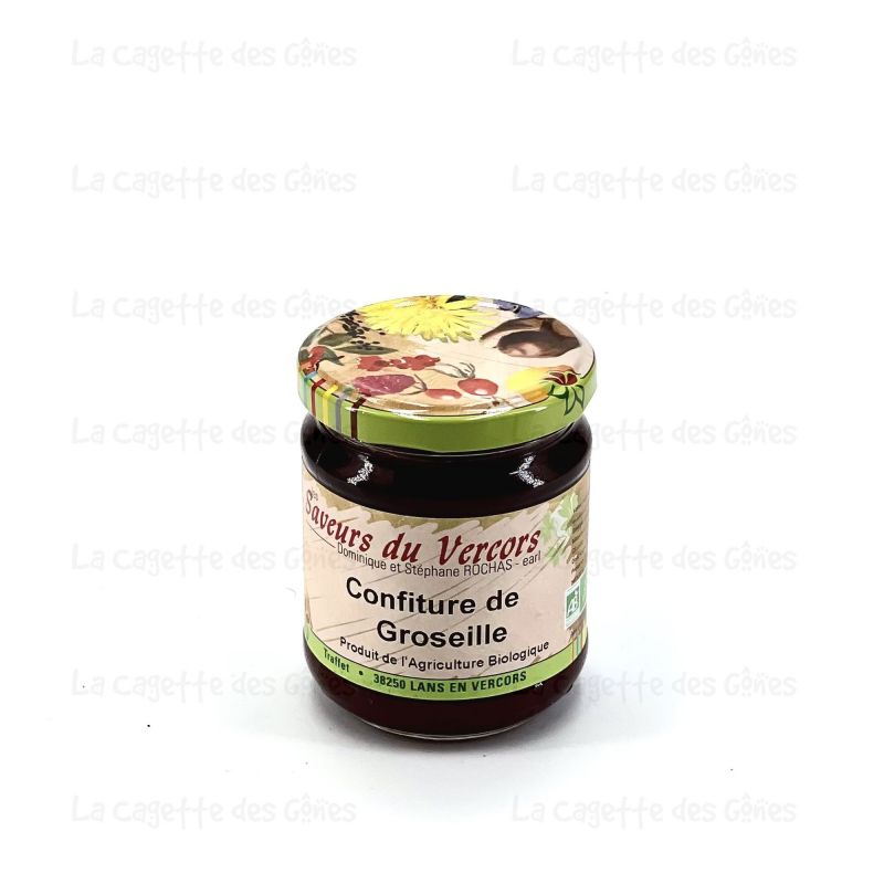 CONFITURE DE GROSEILLE 220G