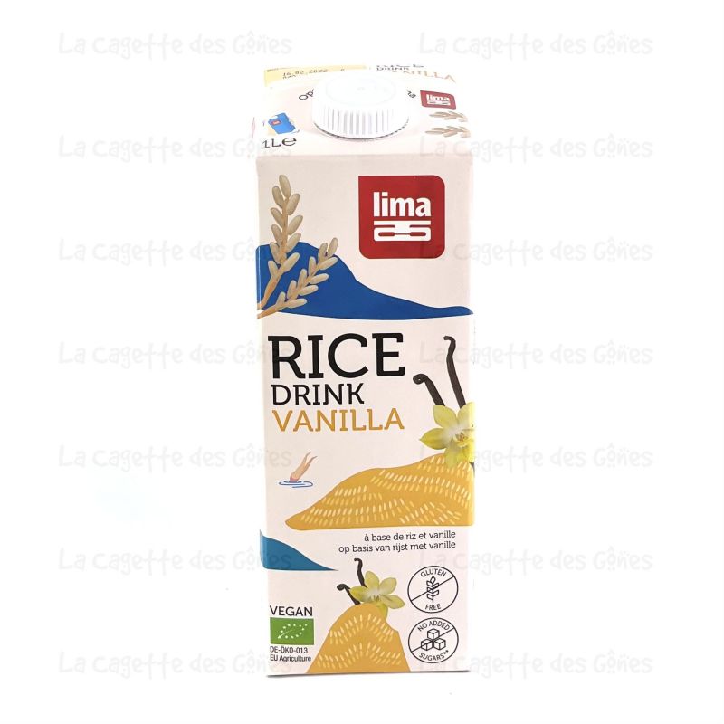 LAIT RIZ VANILLA  1L