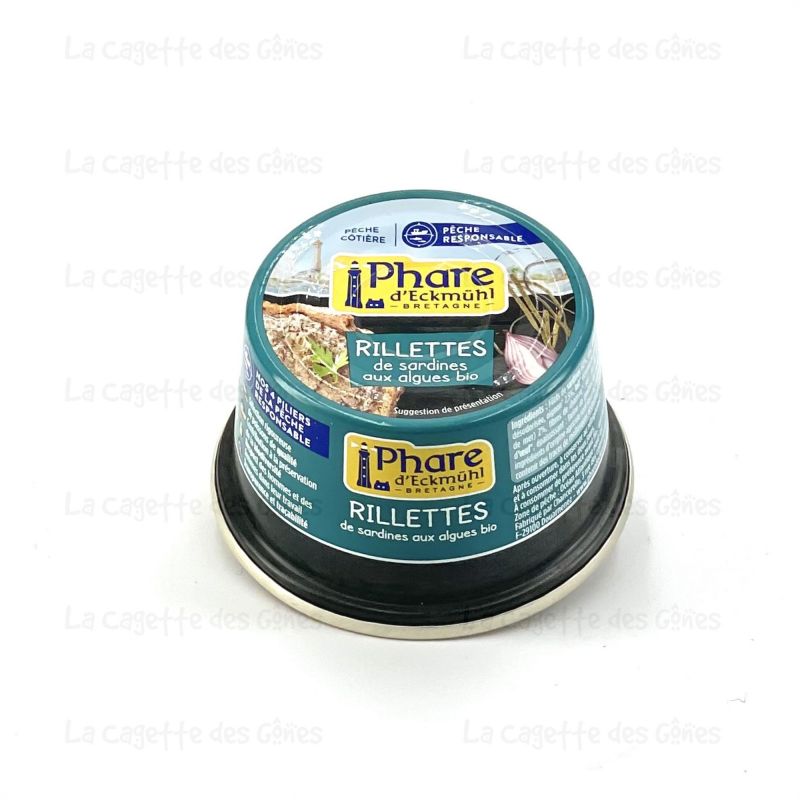 RILLETTE SARDINE AUX ALGUES 120G