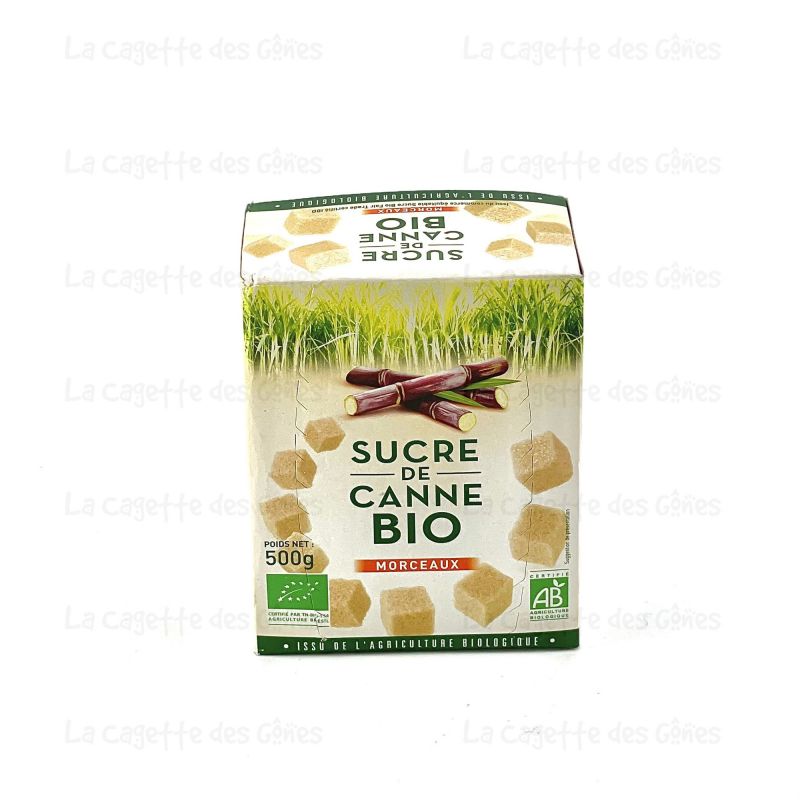 SUCRE ROUX MORCEAUX 500G