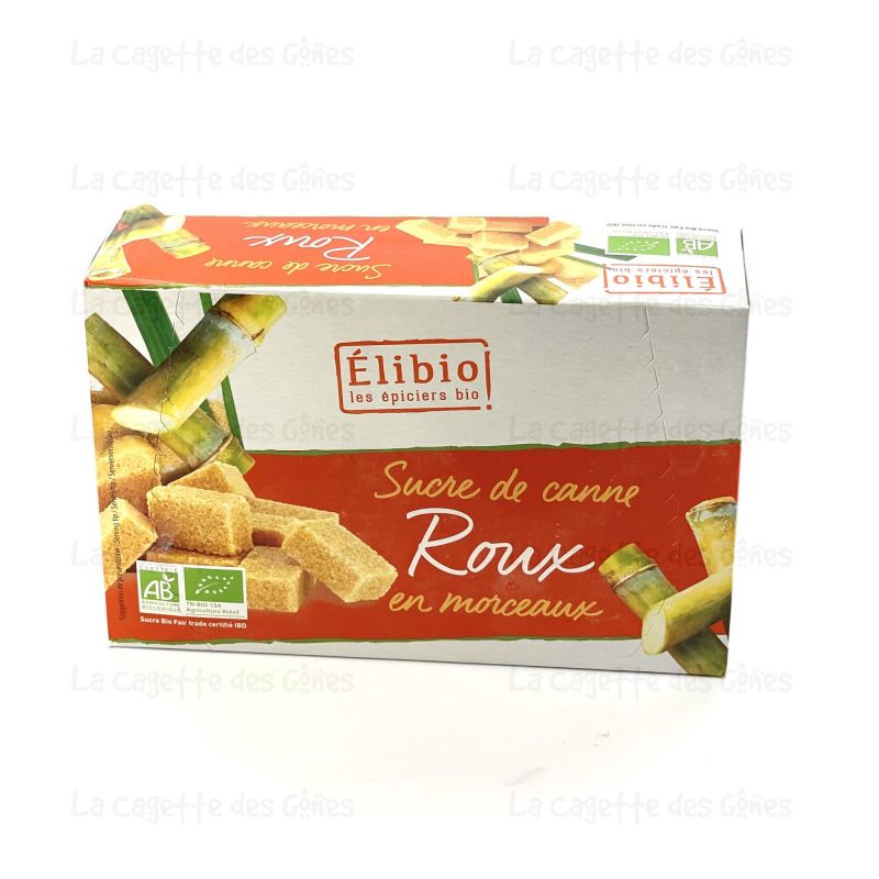 SUCRE MORCEAUX ROUX DE CANNE 1 KG