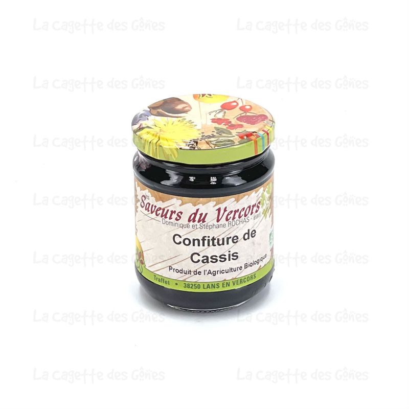 CONFITURE DE CASSIS 220G