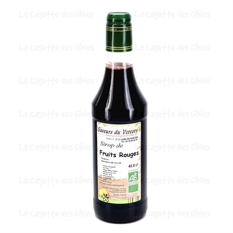 SIROP FRUIT ROUGE 50CL