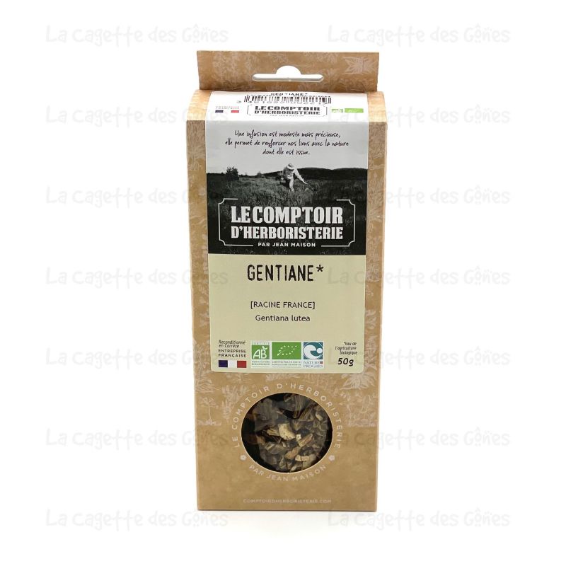 GENTIANE BIO RACINE FRANCE 50G