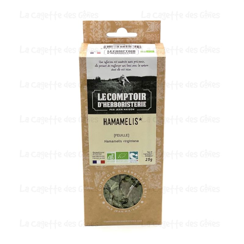 HAMAMELIS BIO FEUILLE 25G