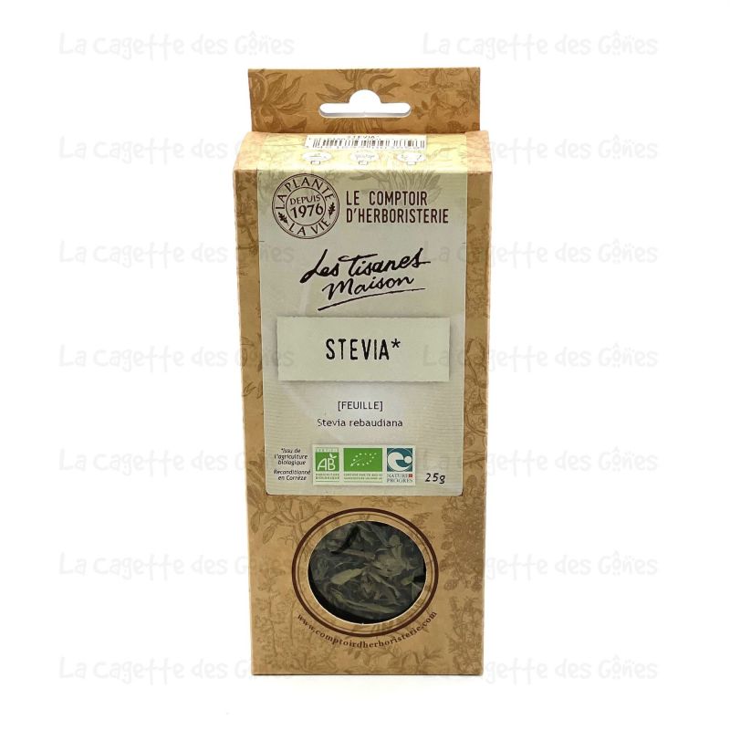 STEVIA BIO FEUILLE 25G