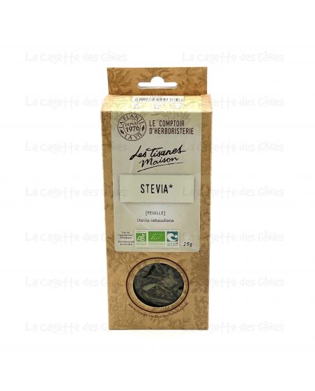 STEVIA BIO FEUILLE 25G