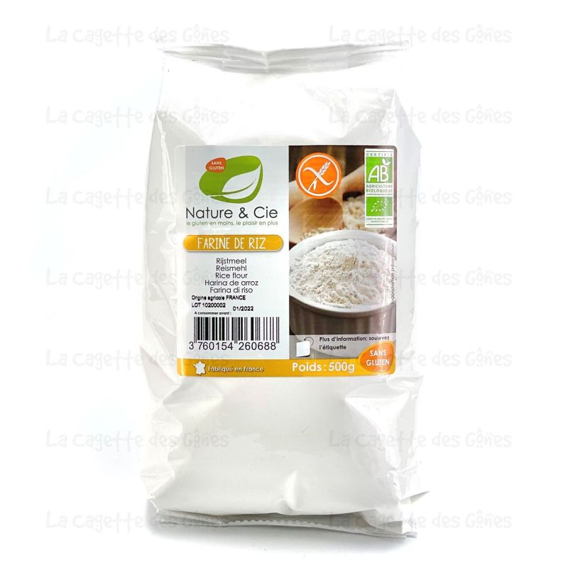 FARINE RIZ BLANC 500G