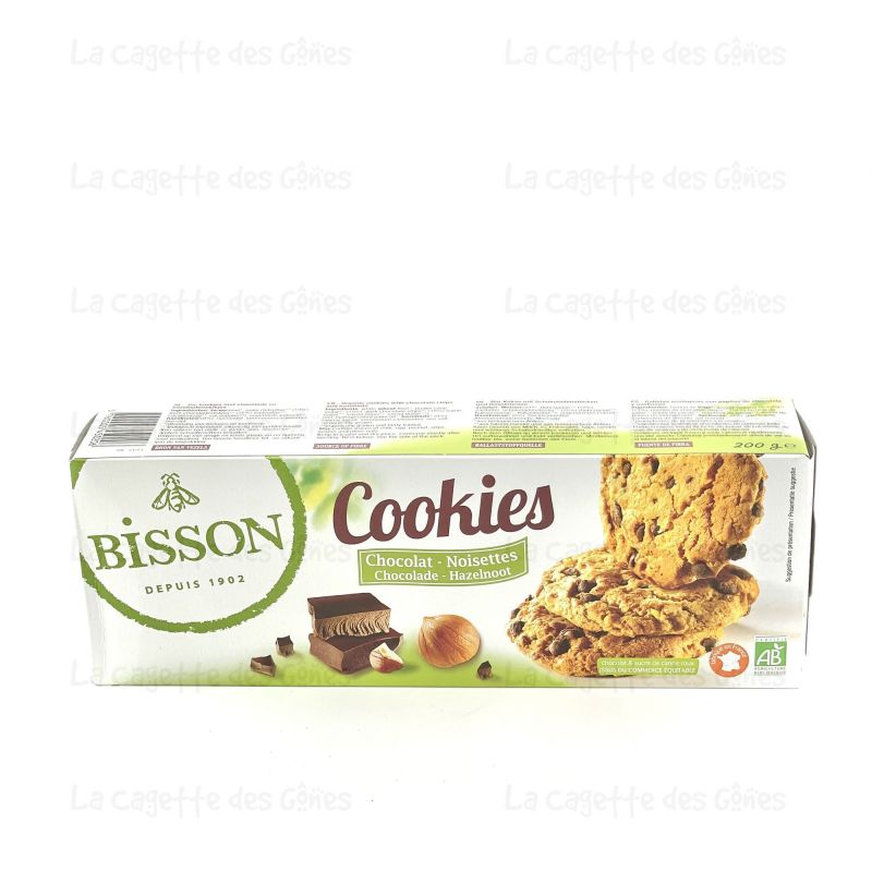 COOKIES CHOCOLAT NOISETTES 200G