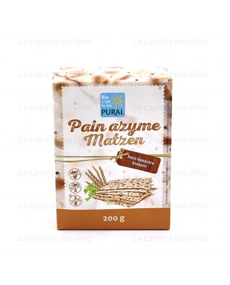 PAIN AZYME PETIT EPEAUTRE 200G