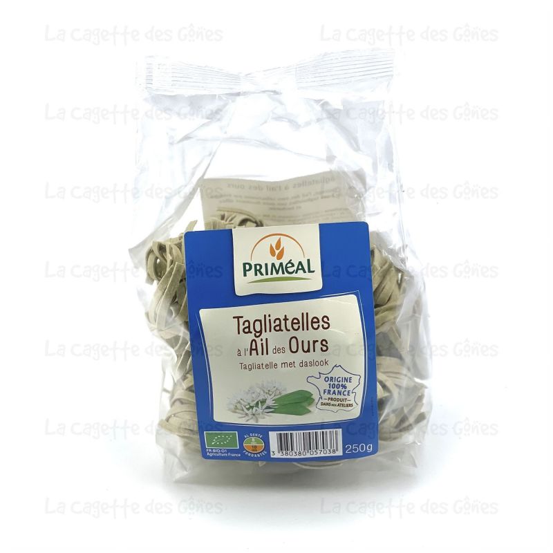 TAGLIATELLES A L'AIL DES OURS 100% FRANCE 250 G