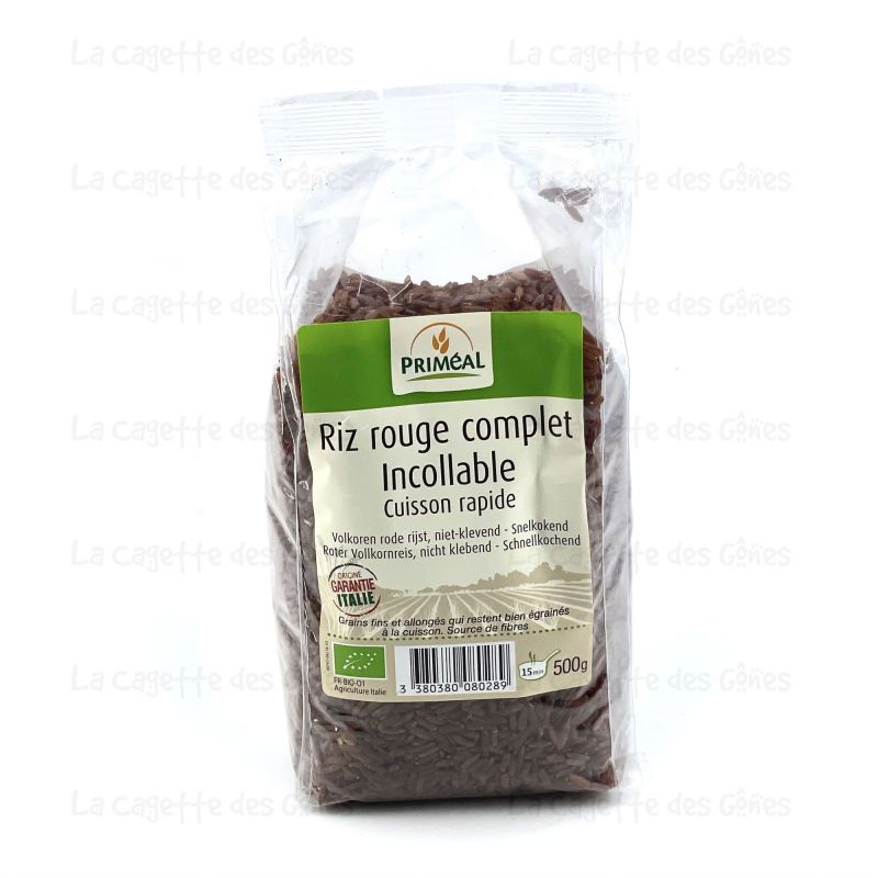 RIZ ROUGE COMPLET INCOLLABLE 500 G