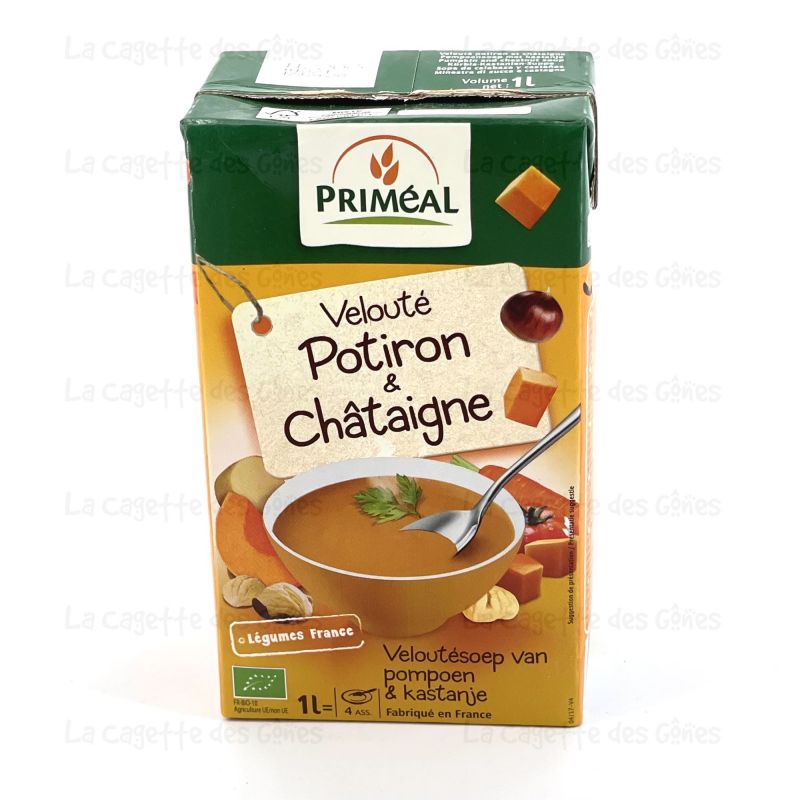 VELOUTE POTIRON ET CHATAIGNE 1 L