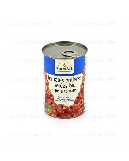 TOMATES PELEES ENTIERES 400G