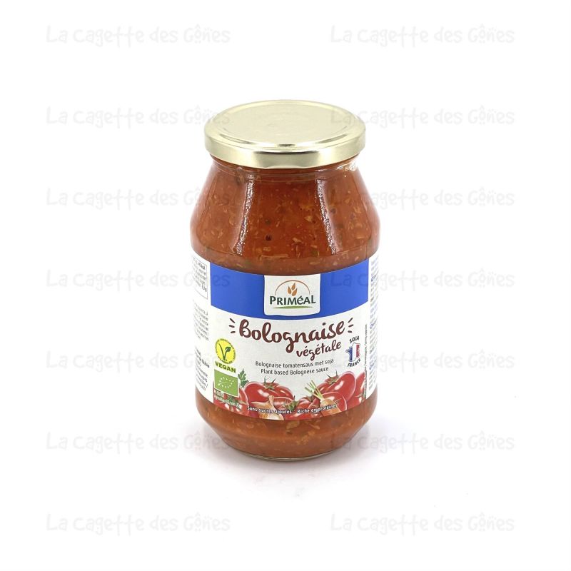 SAUCE BOLOGNAISE VEGETALE 510G