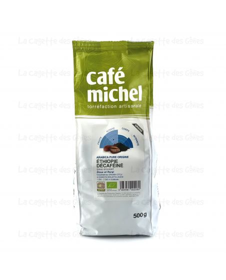 CAFE ETHIOPIE DECAFEINE GRAINS 500G