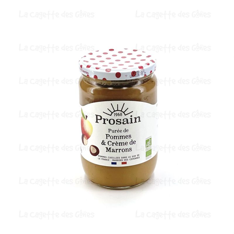 PUREE POMME-CREME DE MARRONS 620G