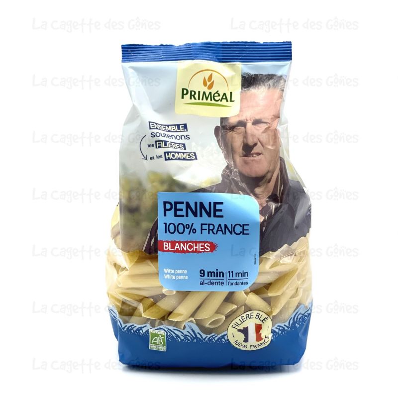 PENNE 100% FRANCE BLANCHES 500 G