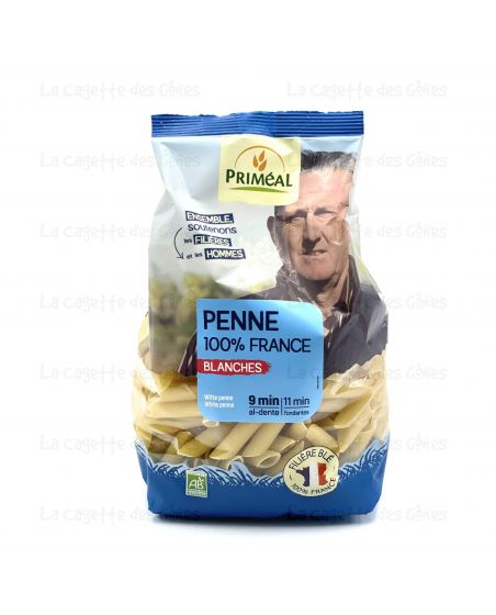 PENNE 100% FRANCE BLANCHES 500 G