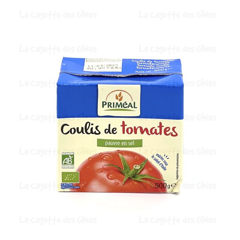 COULIS DE TOMATES  500G