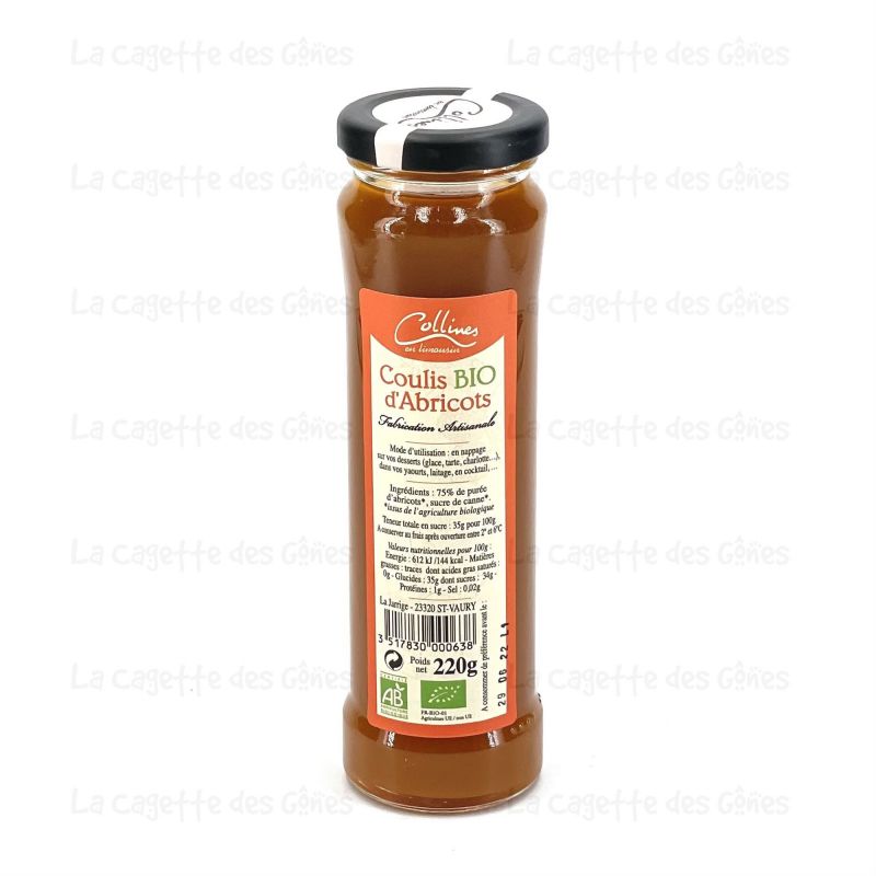 COULIS ABRICOTS 220G
