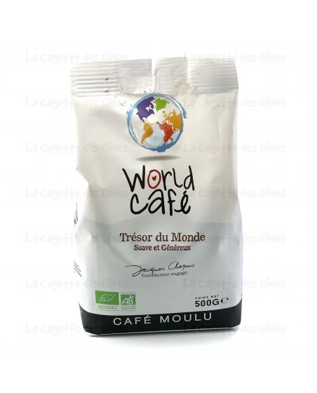 CAFE MOULU TRESOR DU MONDE 500G