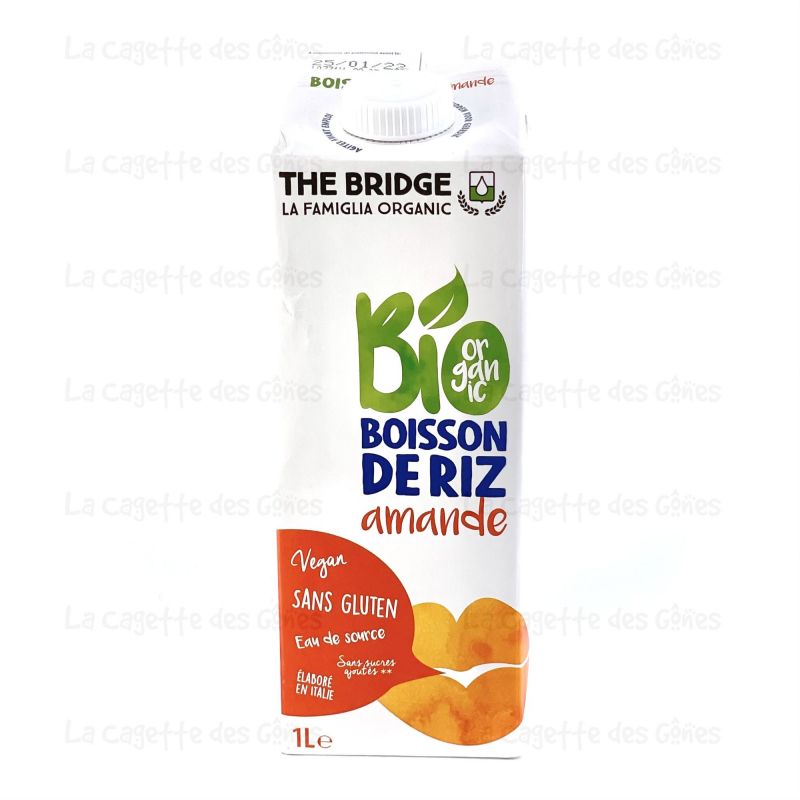 LAIT RIZ ALMOND 1L