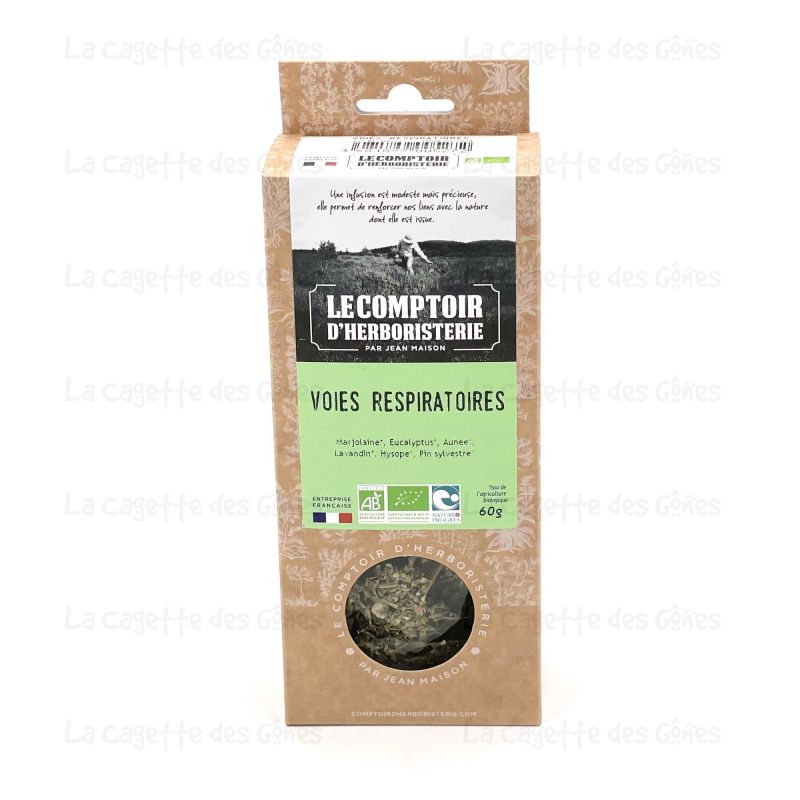 TISANE VOIES RESPIRATOIRES 60G