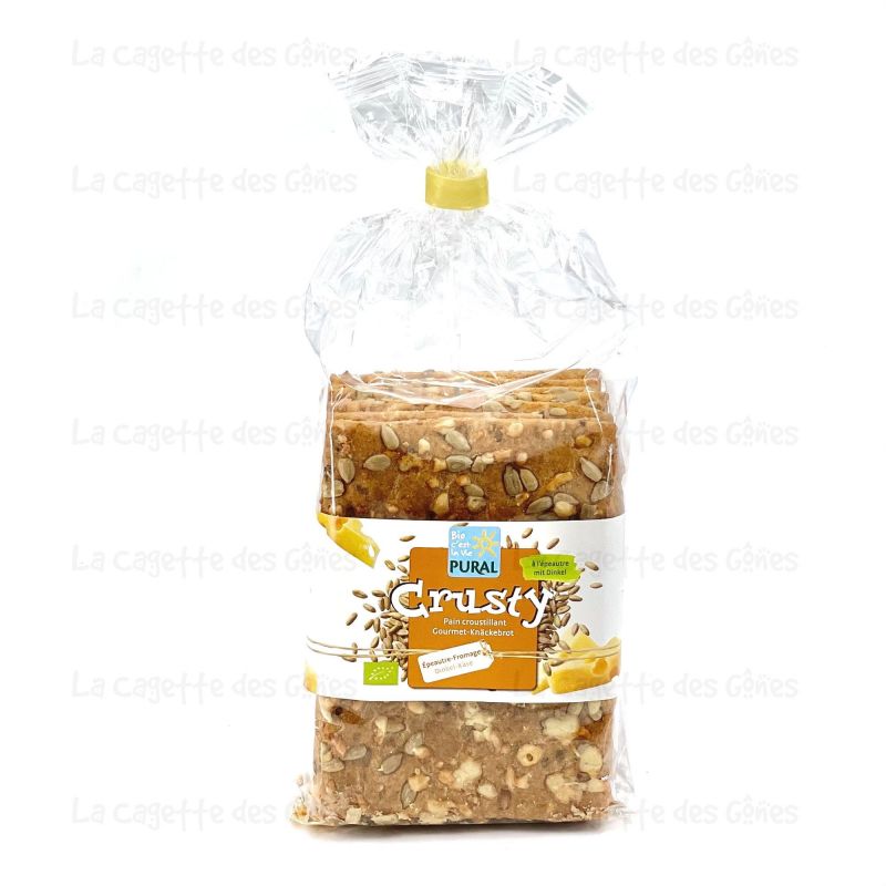 CRUSTY EPEAUTRE-FROMAGE-TOURNESOL 200G