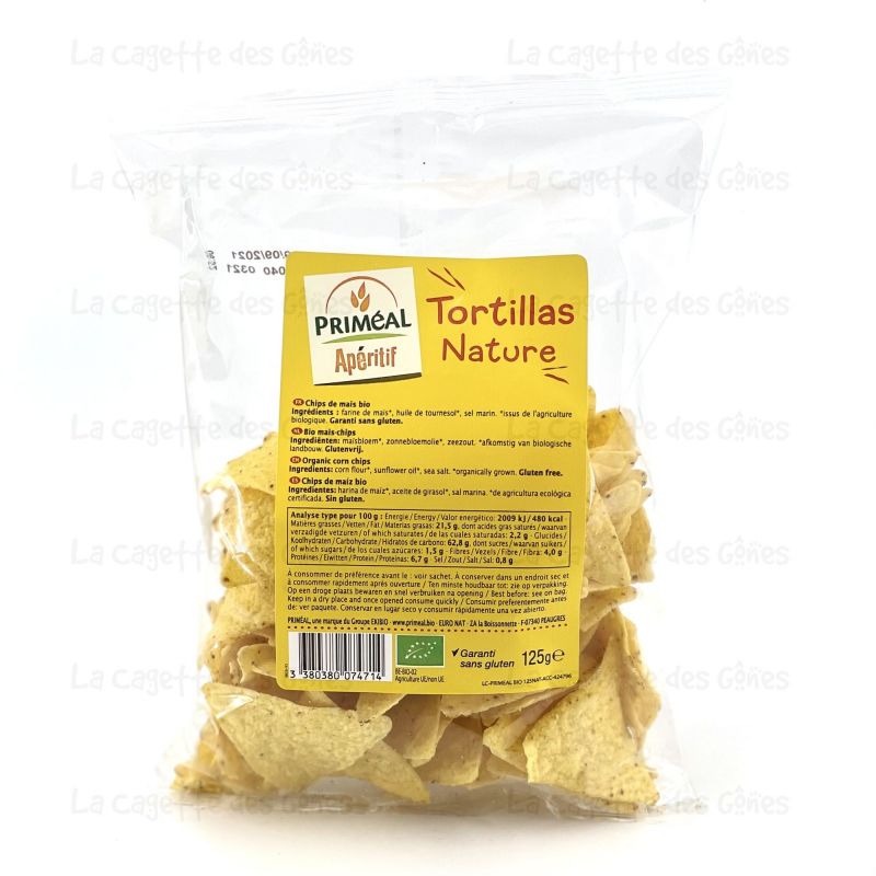 TORTILLAS NATURE 125G