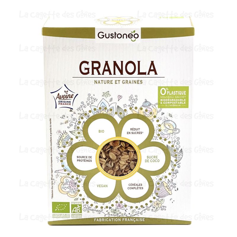 GRANOLA BIO NATURE & GRAINES