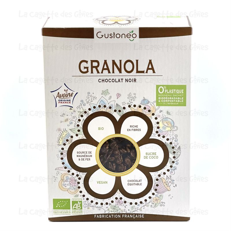 GRANOLA BIO CHOCOLAT NOIR