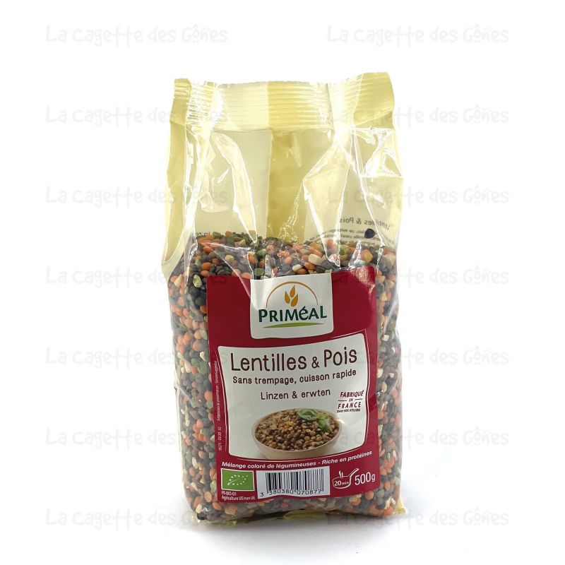 LENTILLES & POIS 500 G