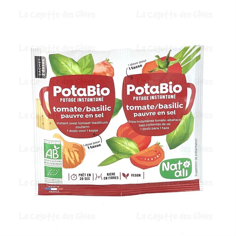 POTABIO TOMATE-BASILIC 2X8.5G