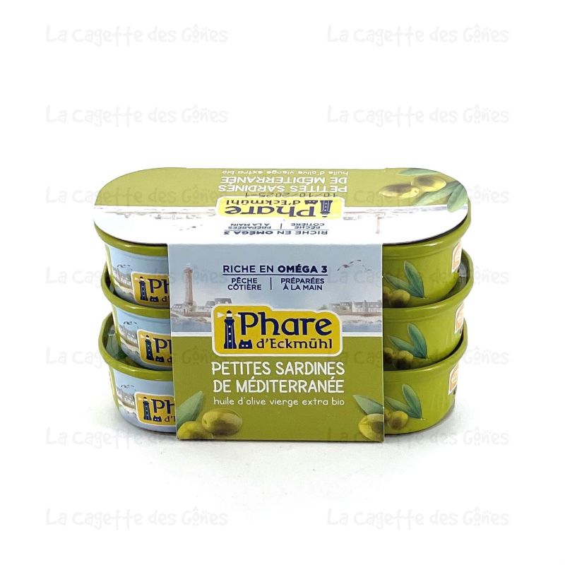 LOT SARDINE 3X55G