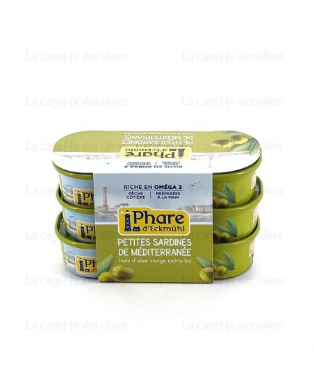 LOT SARDINE 3X55G