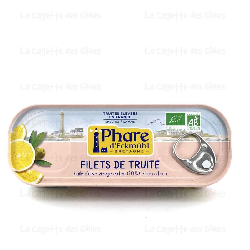 FILET TRUITE HUILE OLIVE-CITRON 130G