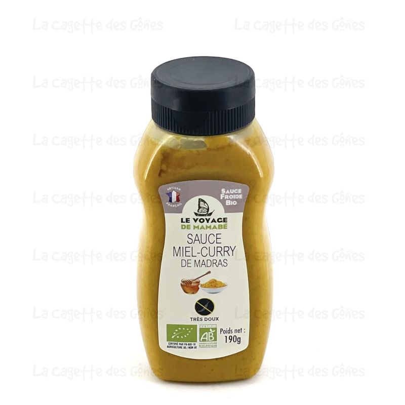 SAUCE MIEL CURRY DE MADRAS SQUEEZER 190G