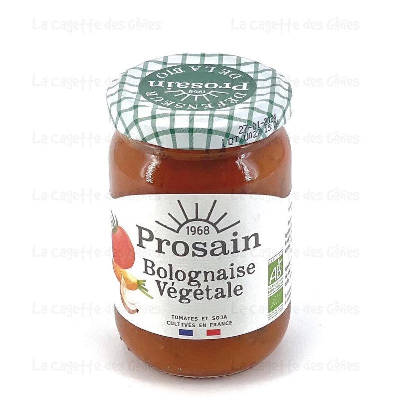 SAUCE BOLOGNAISE VEGETALE 190G