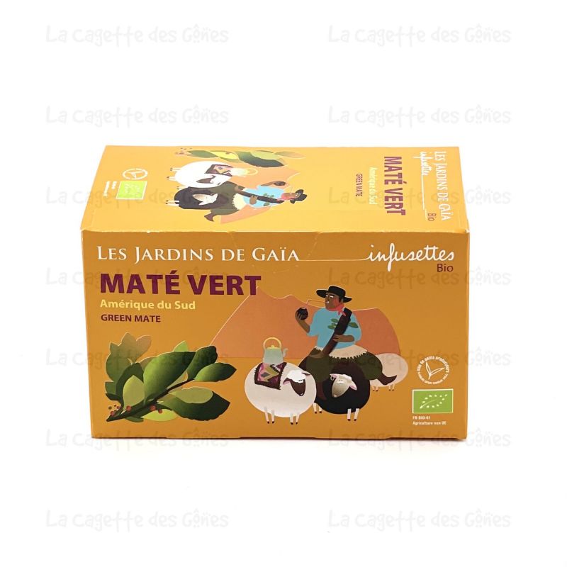 INFUSETTES MATE VERT X20 (GAIA)